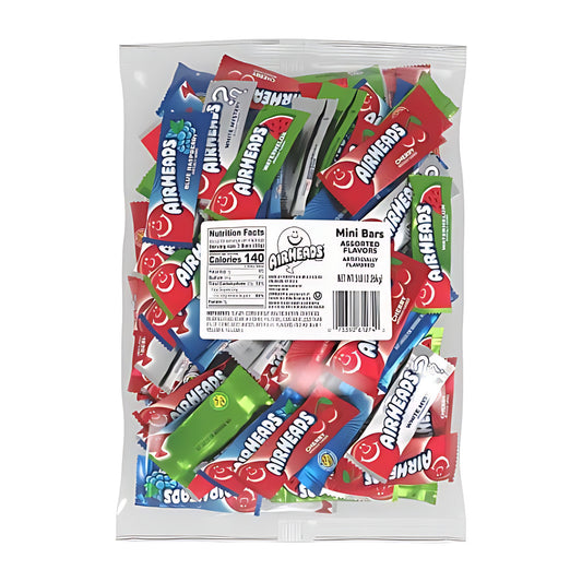 Airheads Mini Bars Assorted 5lb pack — full package