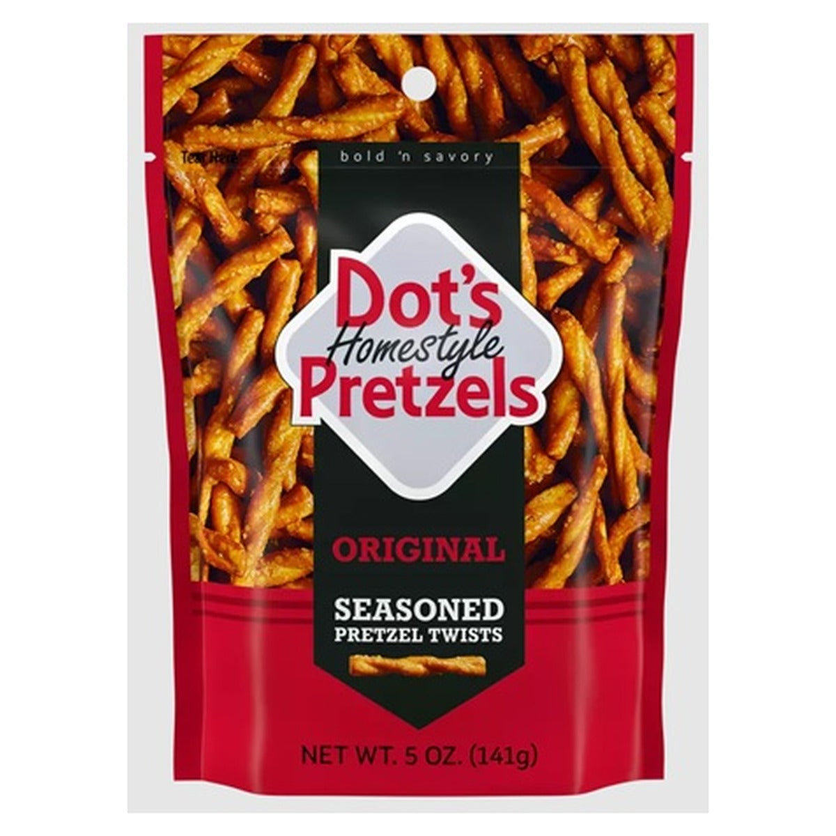 Dot's Homestyle Pretzels Twists Original 5oz 10ct pack — full package