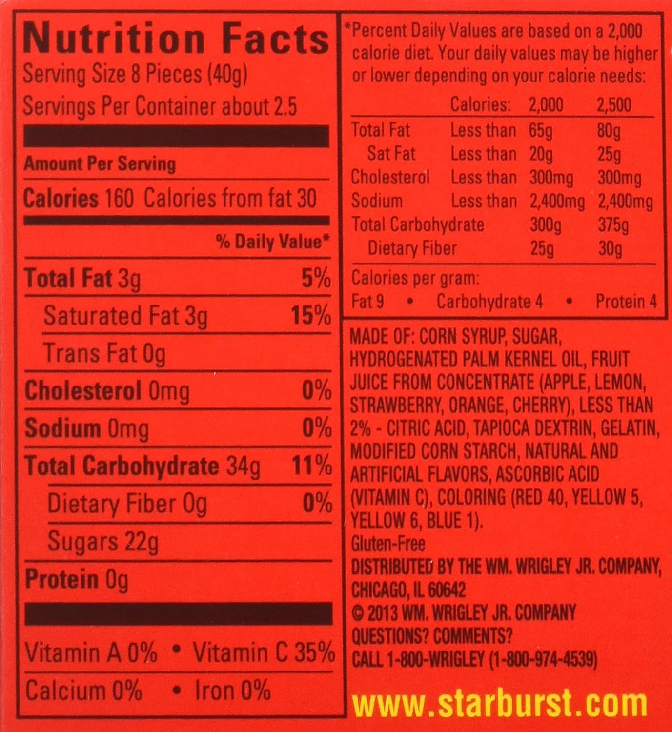 Starburst Original Fruit Chews Candy, 3.5 ounce (12 Theater Boxes)