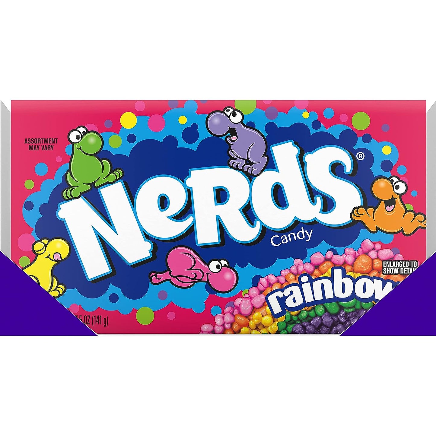 Nerds Candy, Rainbow, 5 Ounce Movie Theater Candy Box (Pack of 12)