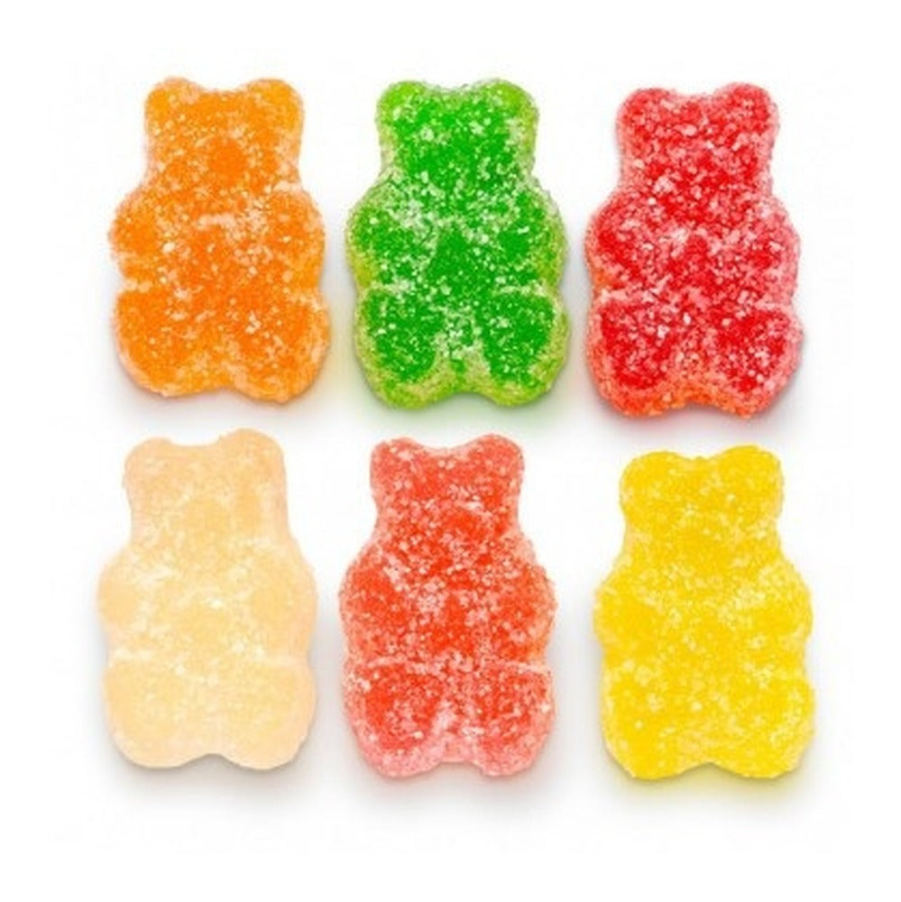 Albanese Bulk Sour Gummi Bears 4.5lb — Case of 4 — Case of 4