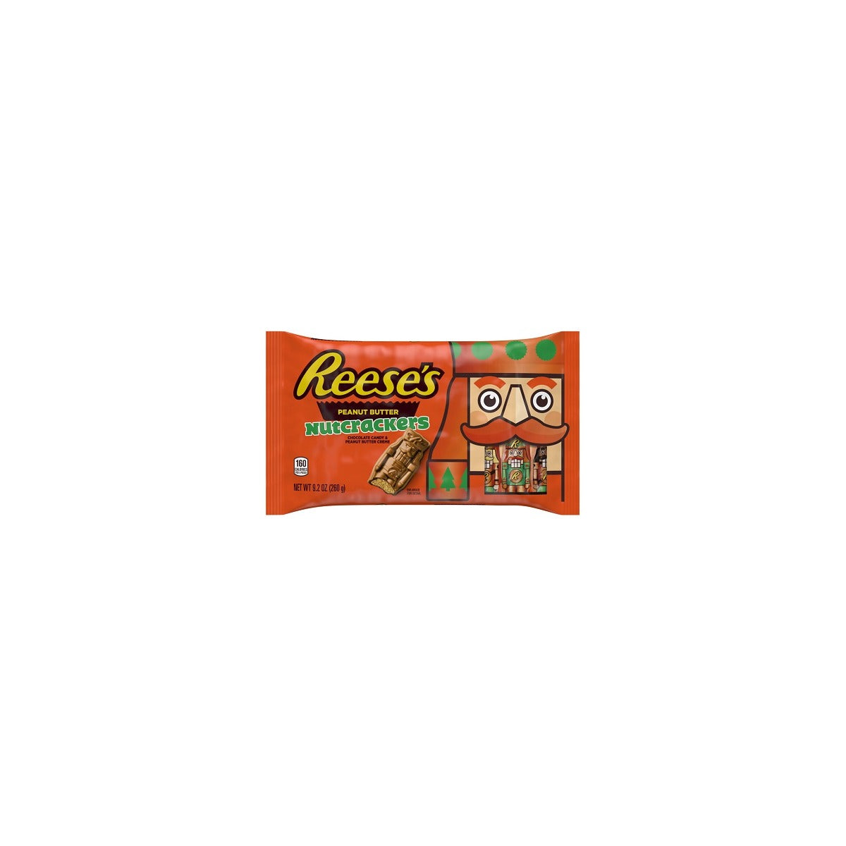 Reese's Chocolate Peanut Butter Creme Nutcrackers Limited Edition 9.2oz pack — full package