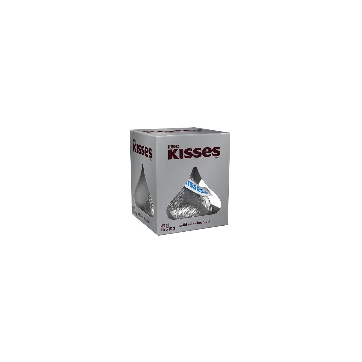 Hershey's Kisses Solid Milk Chocolate Limited Edition 1.45oz pack — full package