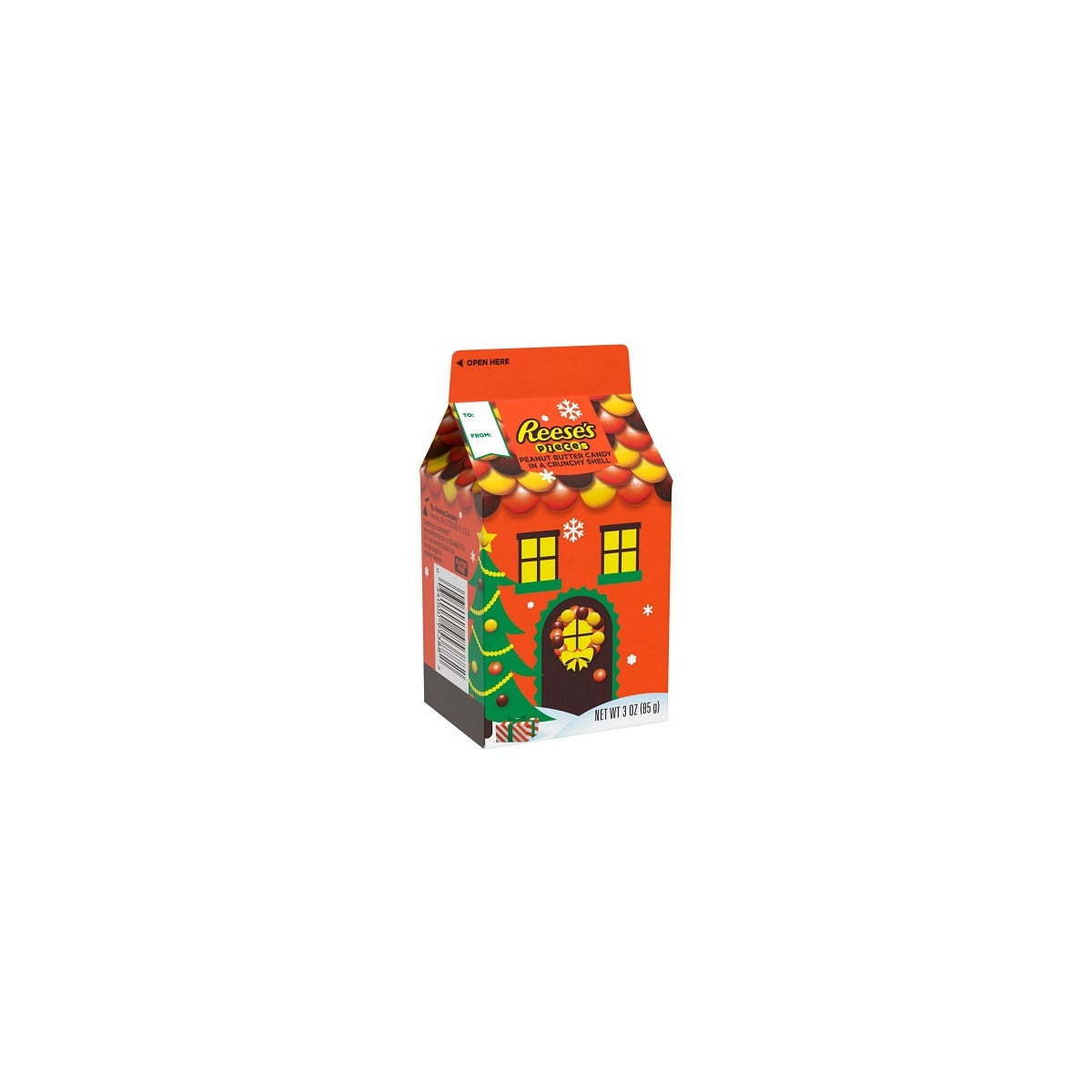 Reese's Pieces Mini Carton Limited Edition 3oz pack — full package