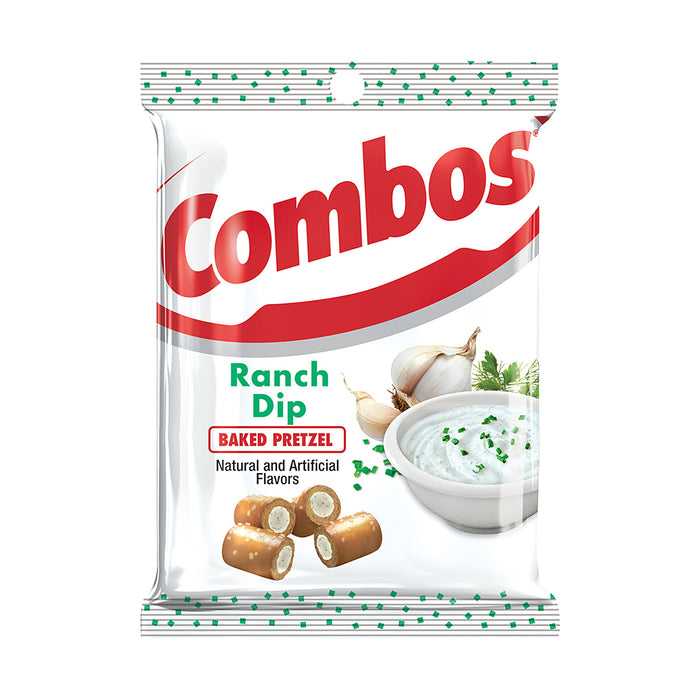 Combos Large Ranch Dip Pretzel 6.3oz