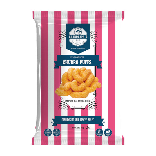 Grandpapa's Cinnamon Churro Puffs 3oz
