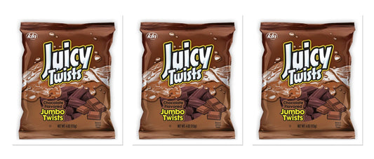 Juicy Twists Chocolate 4oz Peg Bag 3-Pack