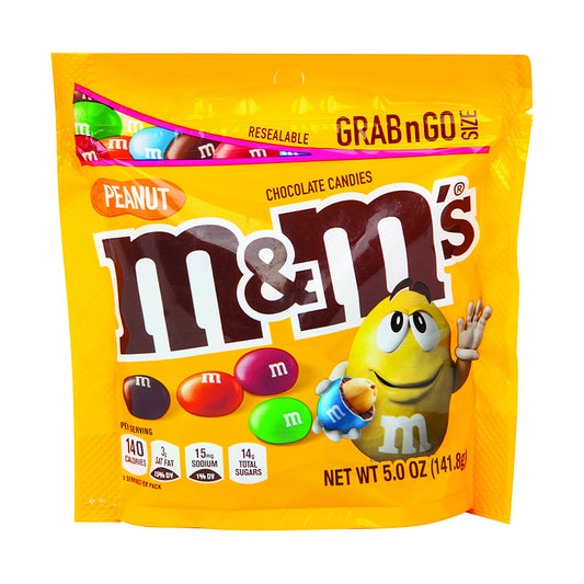 M&M's Peanut 5oz Pouch single