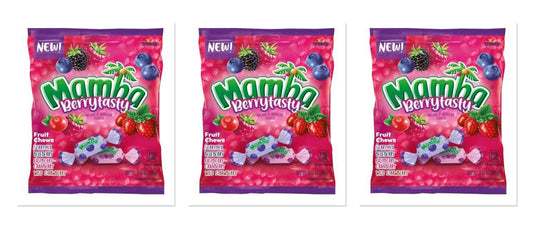 Mamba BerryTasty 3.53oz Peg Bag 3-Pack