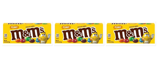 M&M's Peanut 3.1oz Theater Box 3-Pack