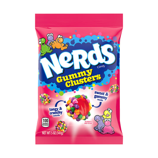 Nerds Gummy Clusters Peg Bag 5oz single