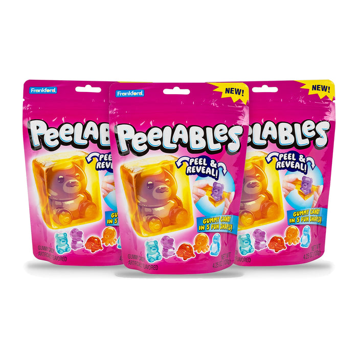 Peelables Gummies 4.25oz Peg Bag