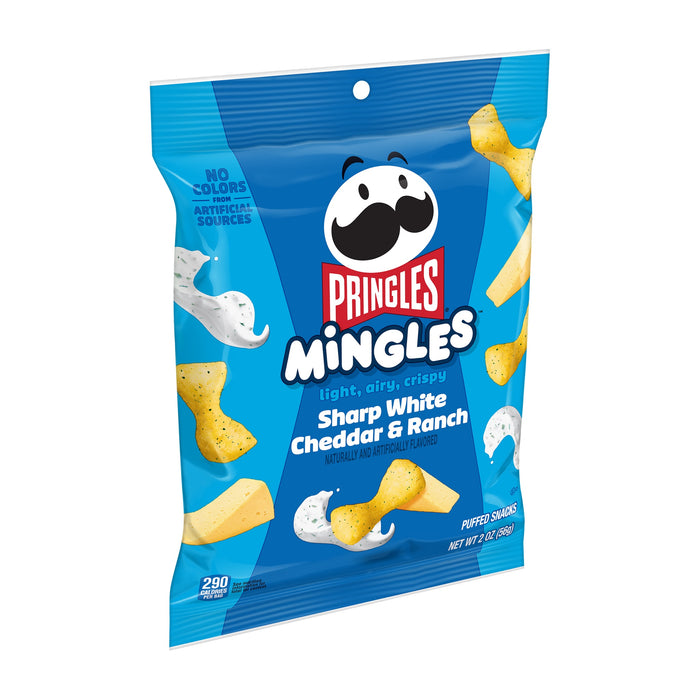 Pringles Mingles Sharp White Cheddar & Ranch 2oz