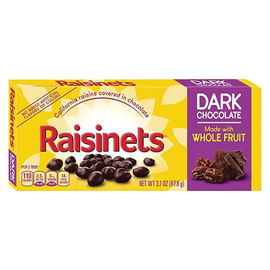 Raisinets Dark Chocolate 3.1oz Theater Box