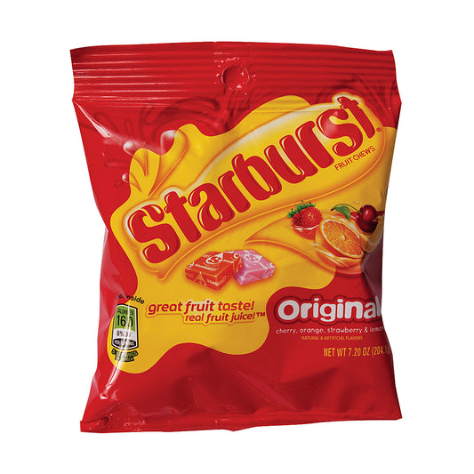 Starburst Original 7.2oz Peg Bag single