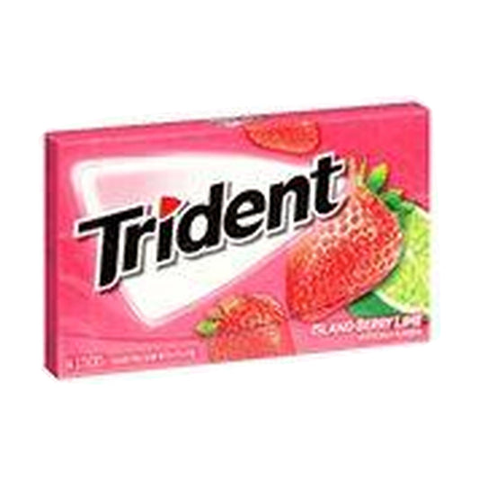 Trident Island Berry Lime Sugar-Free Gum 14pc Packs