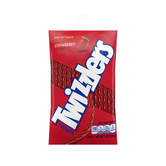 Twizzlers Strawberry Twists Peg Bag 7oz
