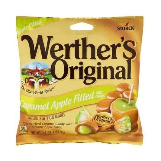 Werther's Original Caramel Apple 5.5oz Peg Bag