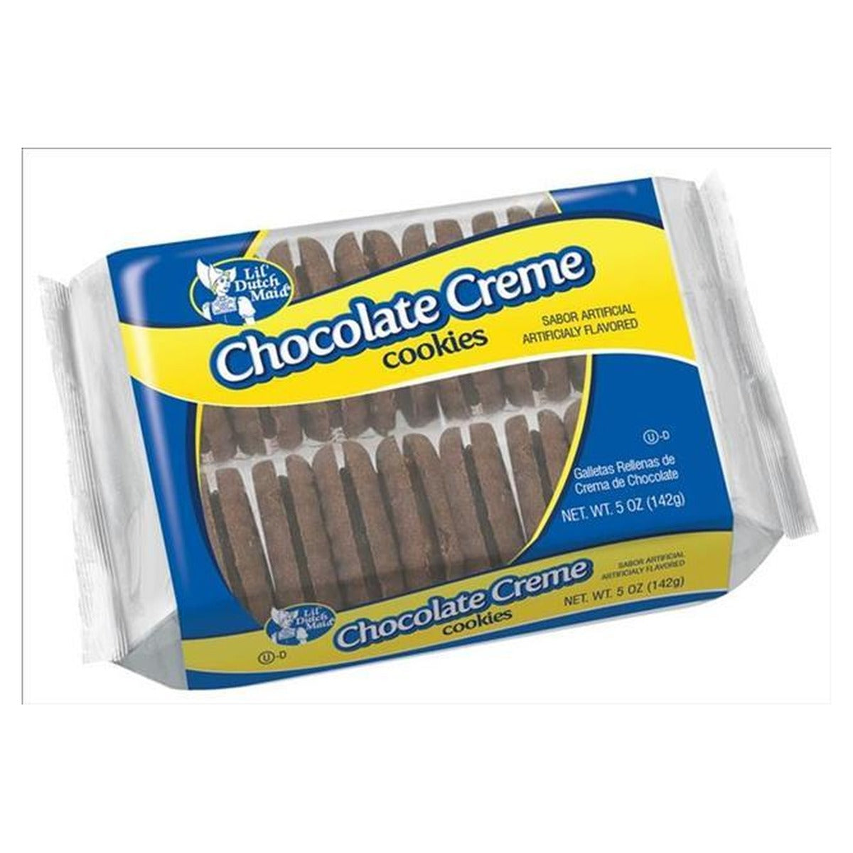 Lil' Dutch Maid Chocolate Creme Cookies 5oz pack — full package