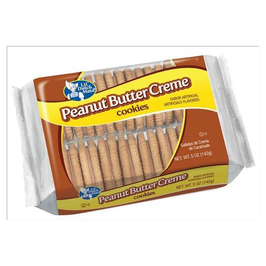 Lil' Dutch Maid Peanut Butter Creme Cookies 5oz pack — full package