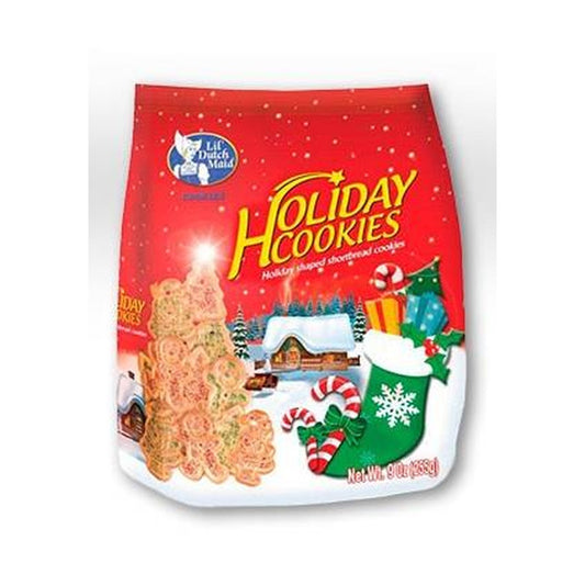 Lil' Dutch Maid Holiday Cookies 9oz pack — full package