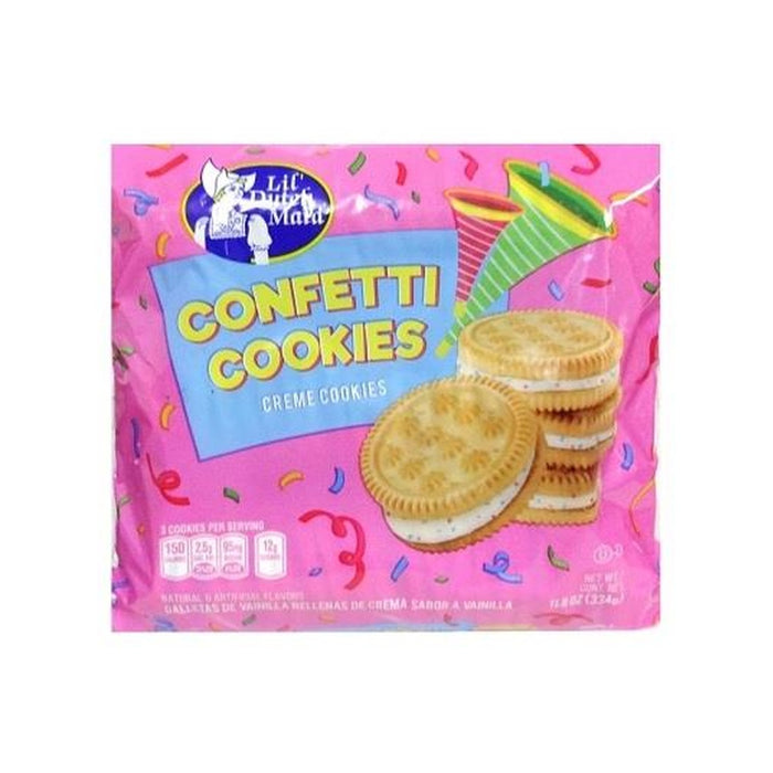 Lil' Dutch Maid Confetti Creme Cookies 11.8oz