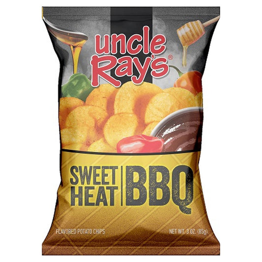 Uncle Ray's Sweet Heat BBQ Chips 3oz — full package