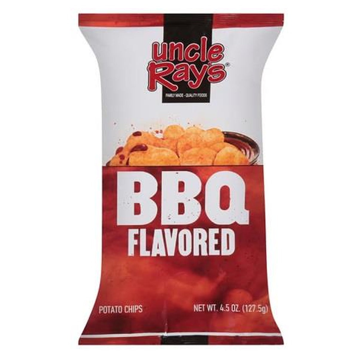 Uncle Ray's BBQ Chips 4.5oz — full package