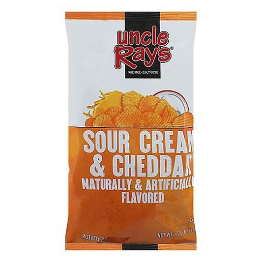 Uncle Ray's Sour Cream & Cheddar Chips 4.25oz — full package