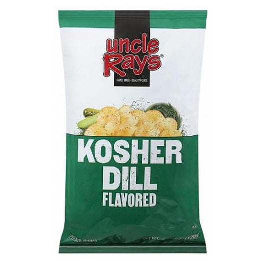 Uncle Ray's Kosher Dill Chips 4.25oz — full package
