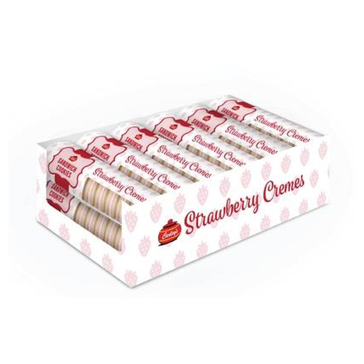 Carley's Strawberry Creme Cookies 3.5oz pack — full package