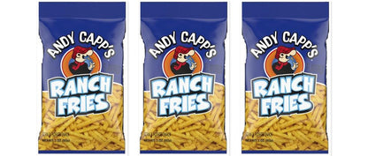 Andy Capp's Ranch Fries 3oz 3-Pack — three single bags