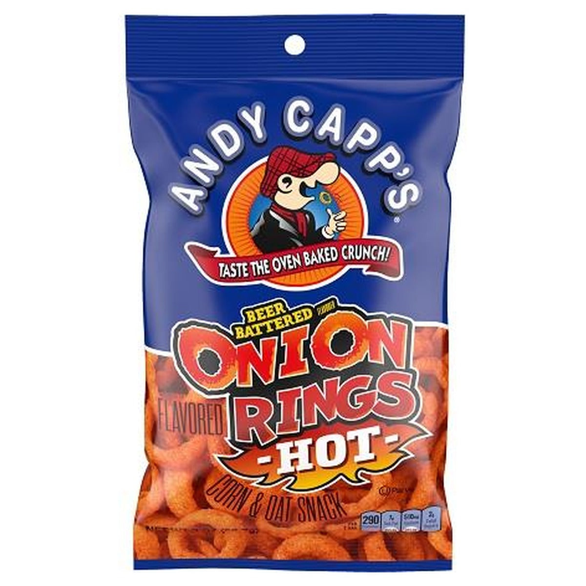 Andy Capp's Hot Onion Rings 2oz — full package