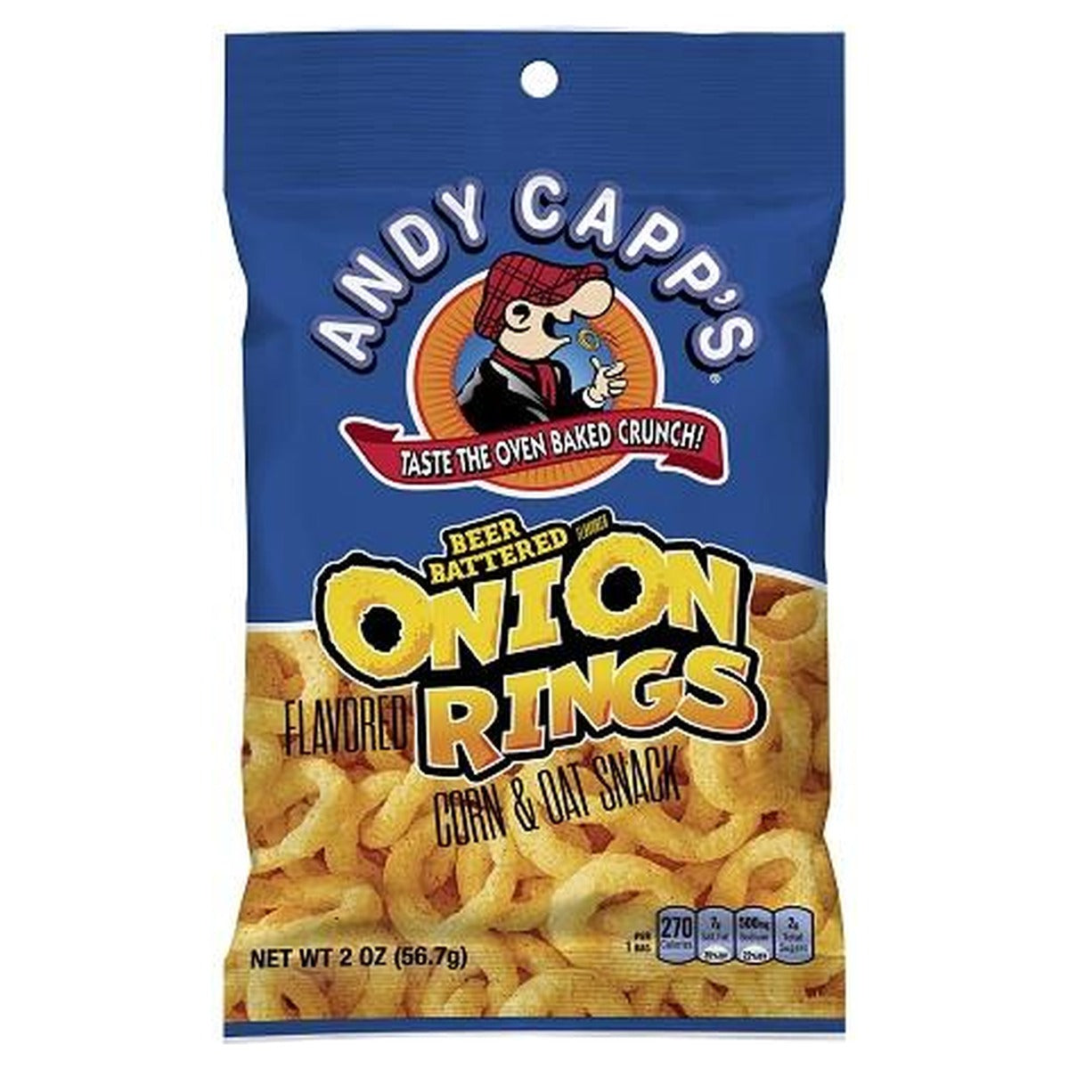 Andy Capp's Onion Rings 2oz — full package