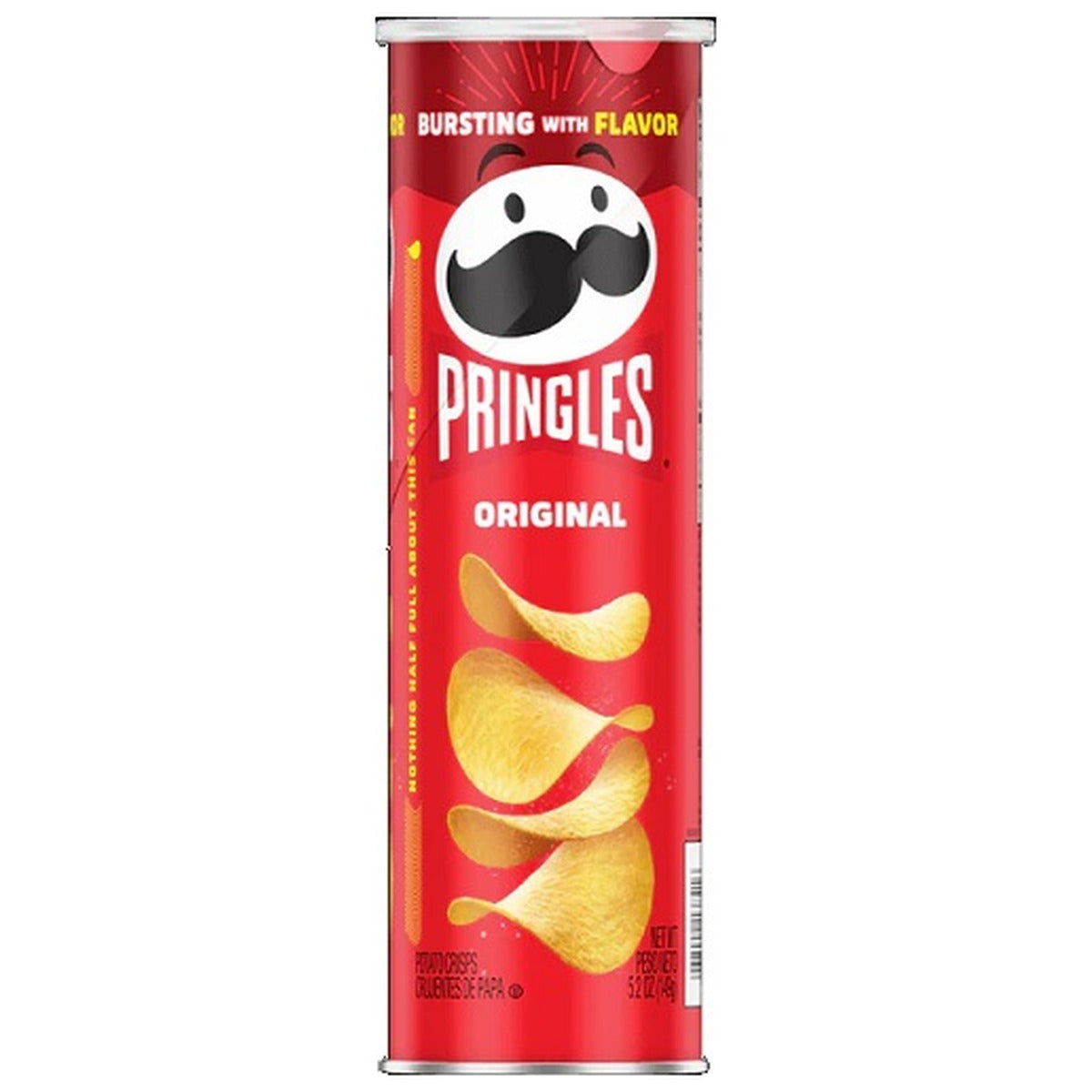 Pringles Original 5.26oz can — full package