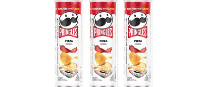 Pringles Pizza 5.57oz 3-Pack — three single cans