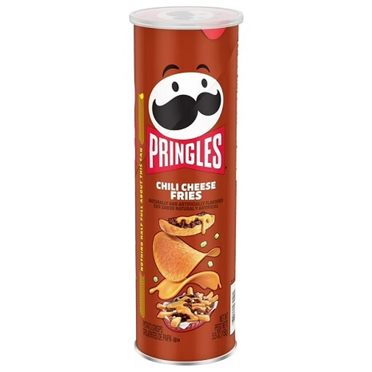 Pringles Chili Cheese Fries 5.5oz can — full package