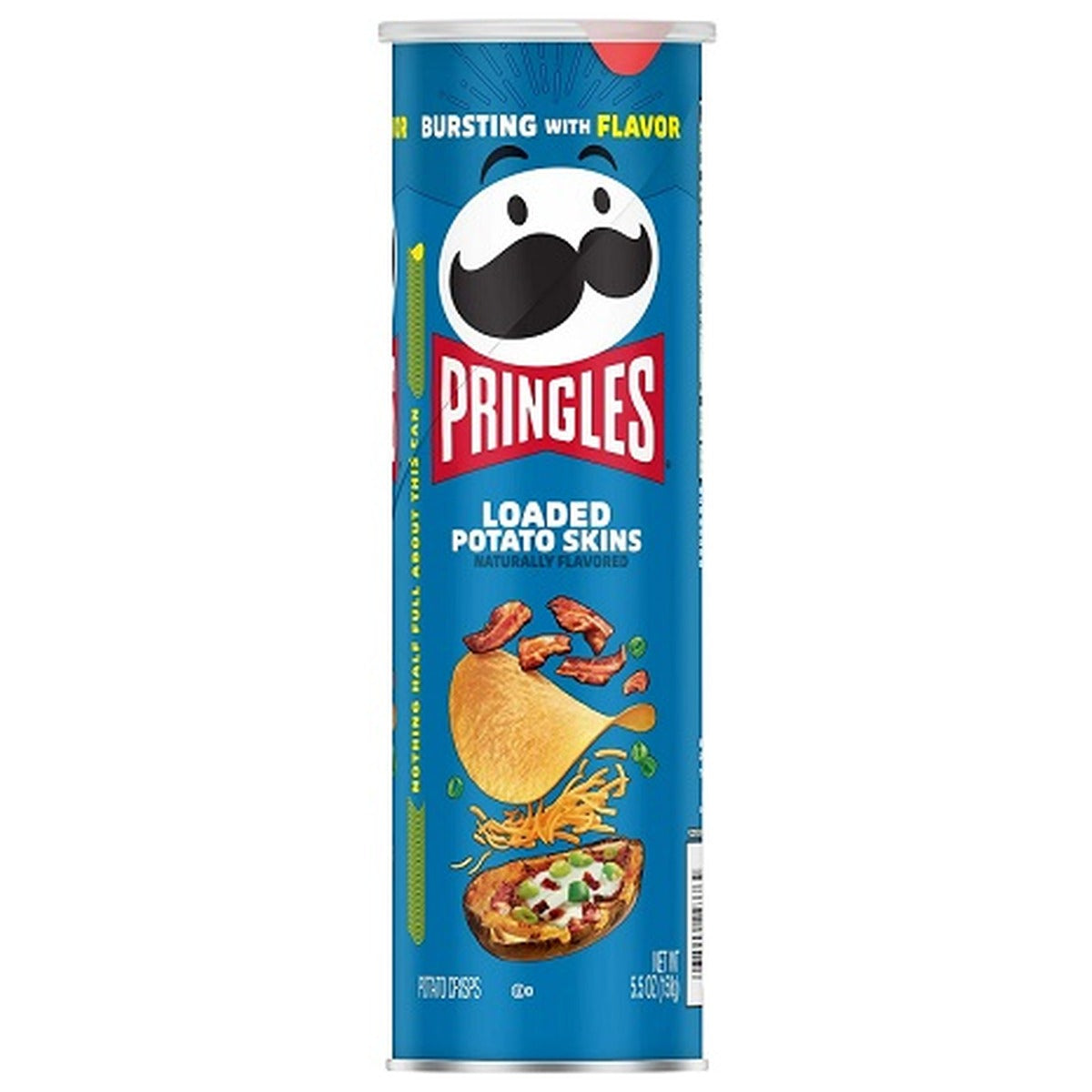 Pringles Loaded Potato Skins 5.5oz can — full package