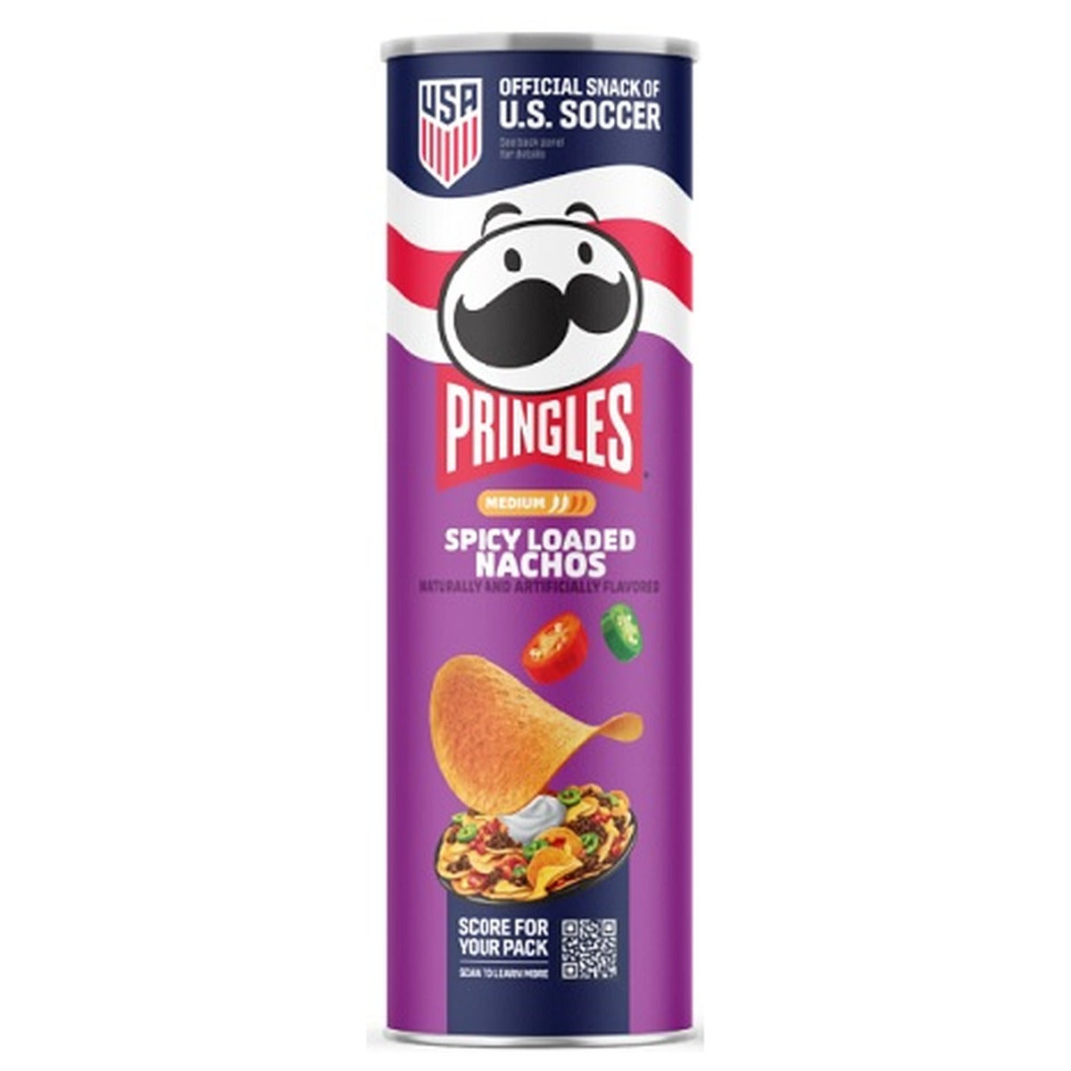 Pringles Spicy Loaded Nachos 5.5oz — full package