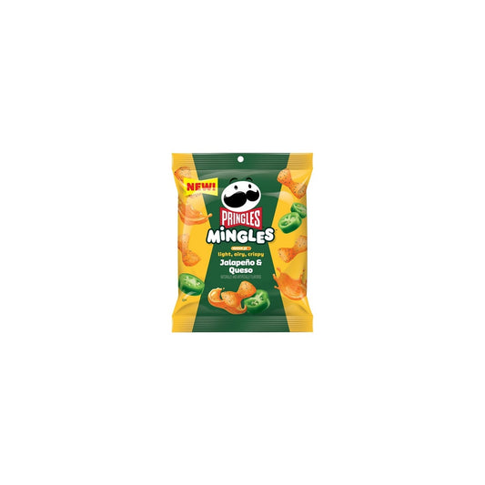 Pringles Mingles Jalapeno & Queso 2oz pack — full package