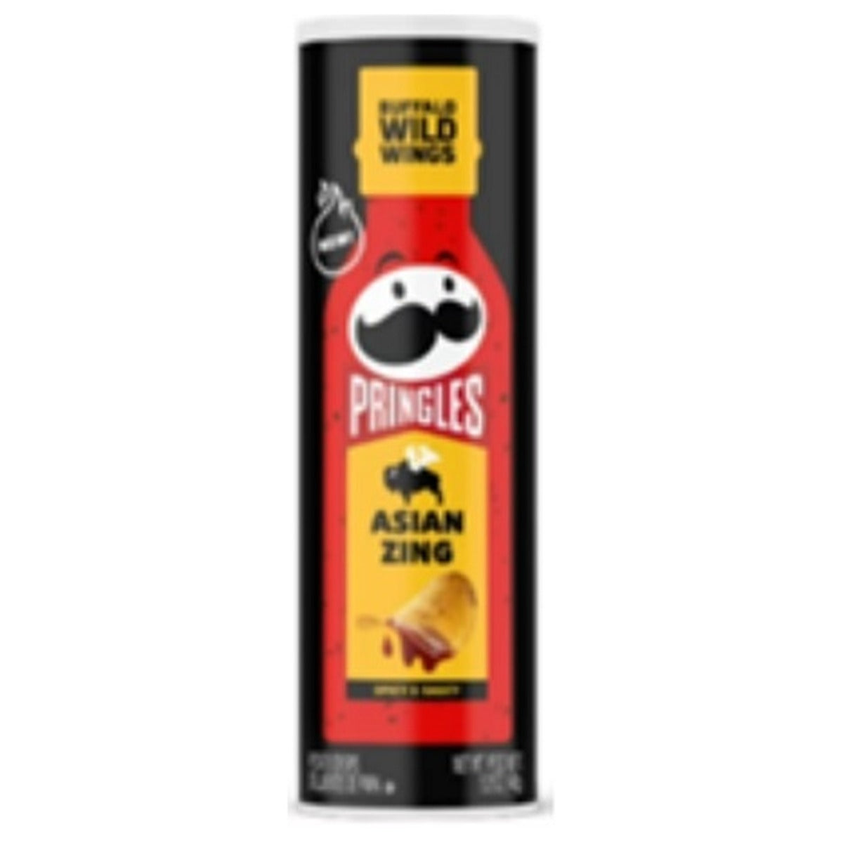 Pringles Buffalo Wild Wings Asian Zing 5.6oz — Case of 14