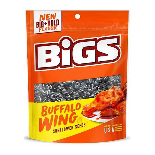 BIGS Sunflower Seeds Red Hot Buffalo Wing 5.35oz — full package