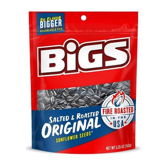 BIGS Sunflower Seeds Original Salted 5.35oz — full package