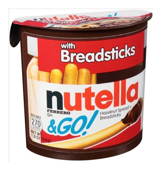 Nutella & Go Breadsticks 1.8oz — Box of 12