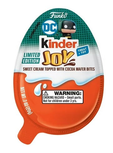 Kinder Joy DC Funko Pop Treat with Toy 0.7oz — Box of 15