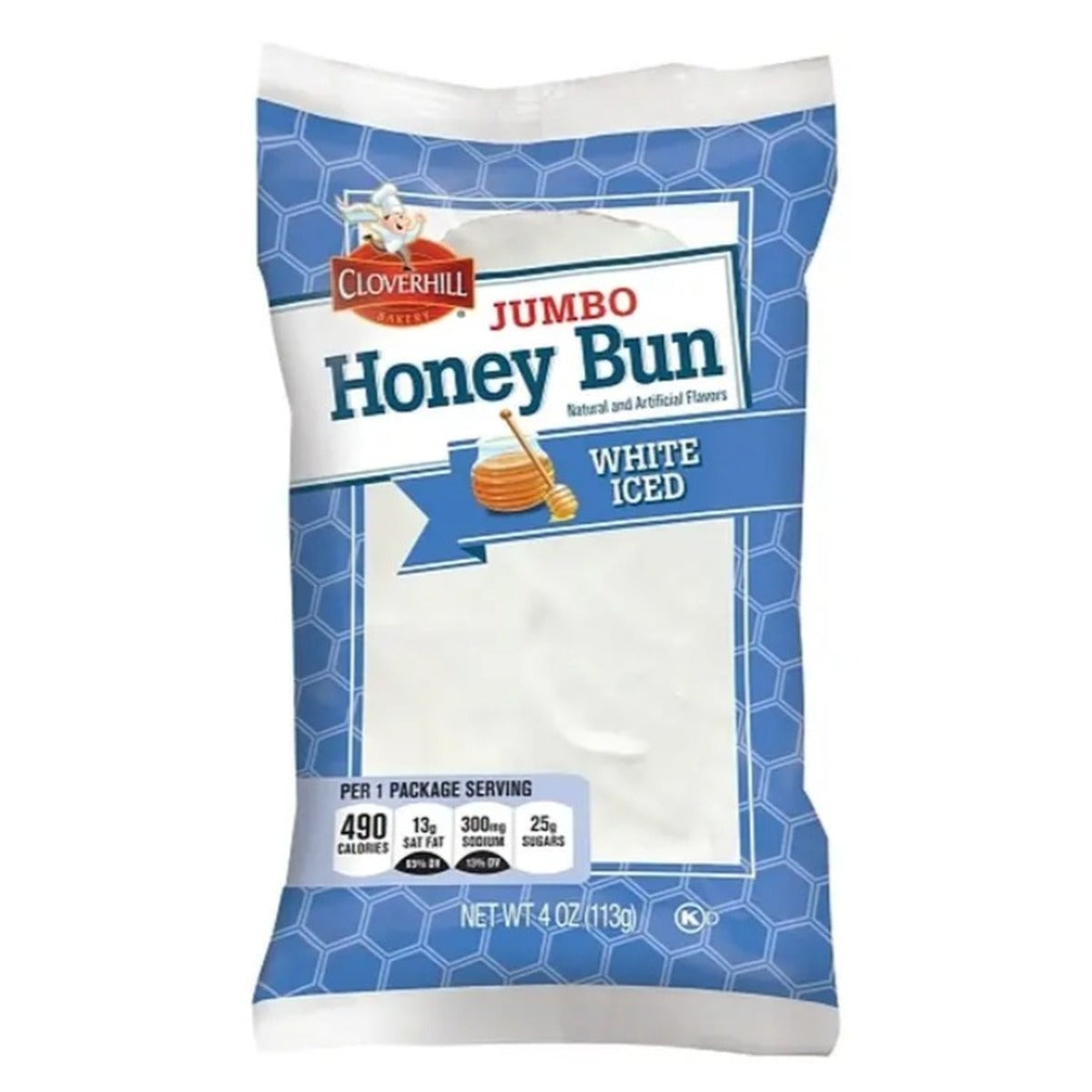 Cloverhill Iced Honey Bun pack — full package