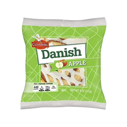 Cloverhill Apple Danish pack — full package
