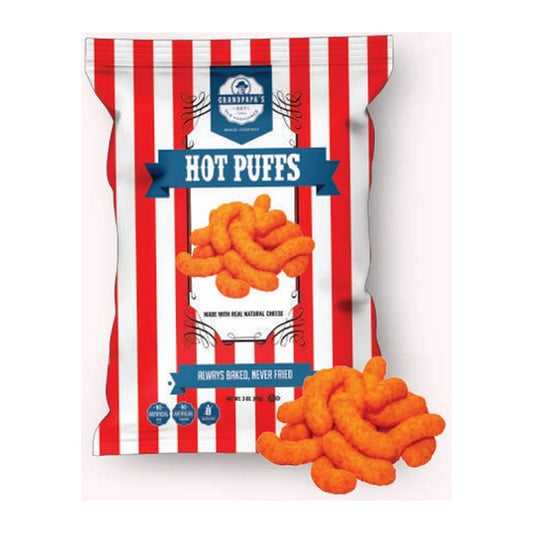 Grandpapa's Hot Puffs 3oz — full package