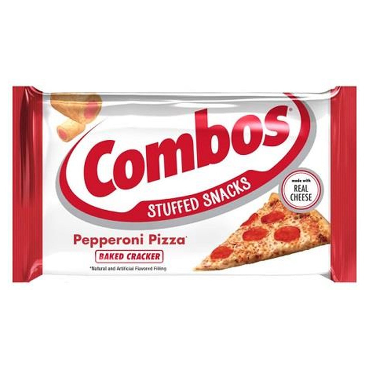 Combos Pepperoni Pizza Cracker 1.7oz 18ct pack — full package