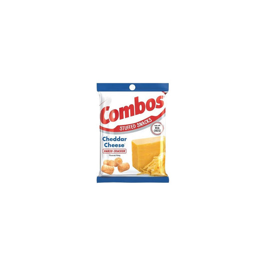 Combos Large Cheddar Cheese Cracker 6.3oz pack — full package